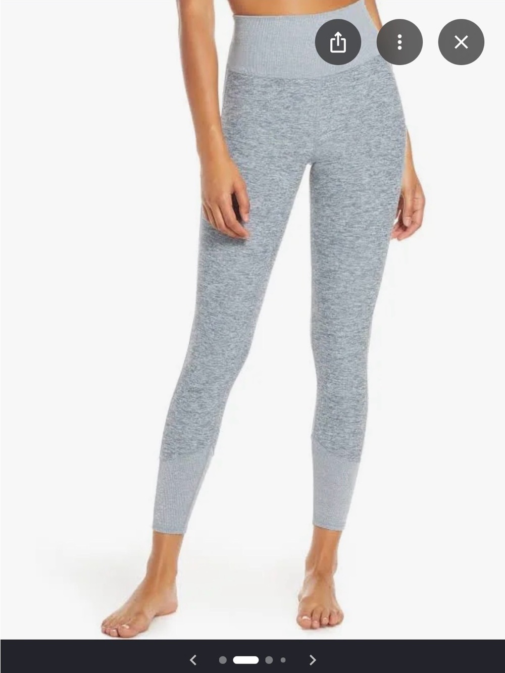 BNWT ALO 7/8 High waist lounge leggings  S